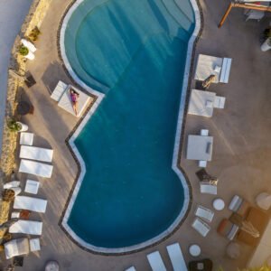 Grèce, Mykonos - Ostraco, 3 nuits en Suite Deluxe 2 chambres avec vue mer et bain à remous extérieur, Petits-déjeuners inclus pour 2 personnes