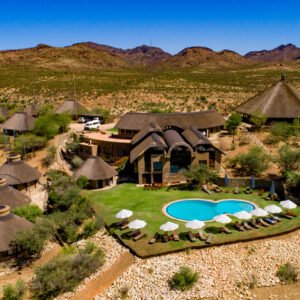 Namibie, Windhoek - GocheGanas, 5 nuits en Elegant Chalet, Demi-pension pour 2 personnes