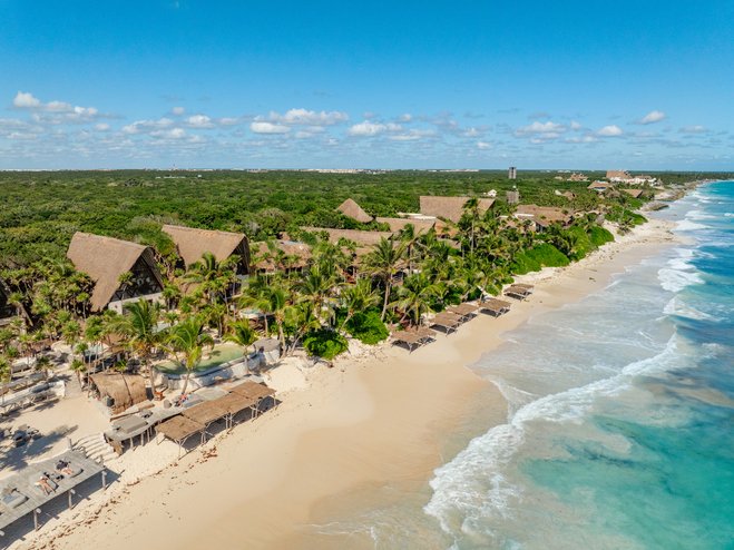 Mexique, Tulum - Papaya Playa Project , 3 nuits en Chambre Casita vue mer, Petits-déjeuners inclus pour 2 personnes